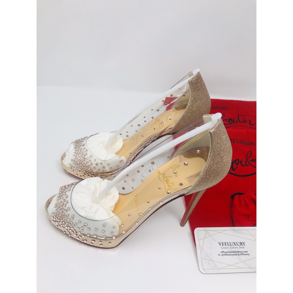 ❗️SOLD OUT❗️Christian Louboutin Very Strass Heels - Picture 4 of 8